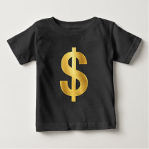 Gold Dollar Zeichen Symbol – Luxus Geld Minimalist