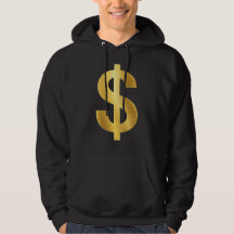 Gold Dollar Zeichen Symbol – Luxus Geld Minimalist