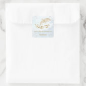 Gold Dolphin Book Sticker (Tasche)