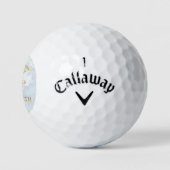 Gold Dolphin Personalisierte Golfplätze Golfball (Logo)