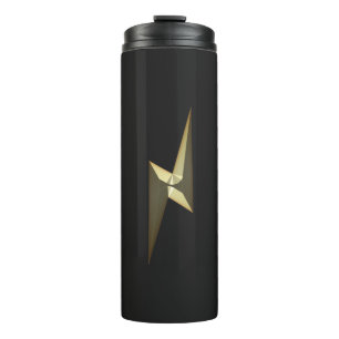 Gold Donner Blitzschwarz Thermosbecher