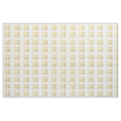 Gold Double Happiness Lanterns Custom Fabric Stoff (Fat Quarter (45,7 x 55,9 cm))
