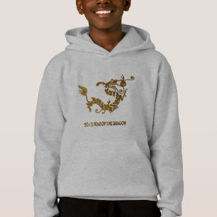Gold-Drache Hoodie