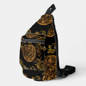 Gold Dragon Crossbody Bag (Rechte Ecke)