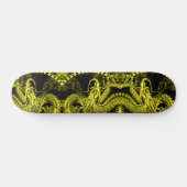 Gold Dragon Element Custom Pro Park Board Skateboard (Horizontal)