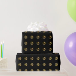 Gold Dragon Geschenkpapier