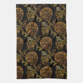 Gold Dragon Geschirrtuch (Vertikal)