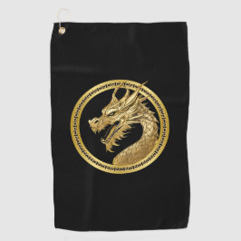 Gold Dragon- Golfhandtuch