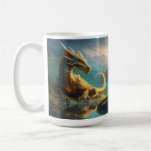 Gold Dragon Kaffeetasse (Links)