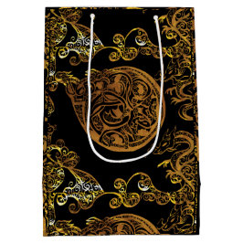 Gold Dragon Mittlere Geschenktüte