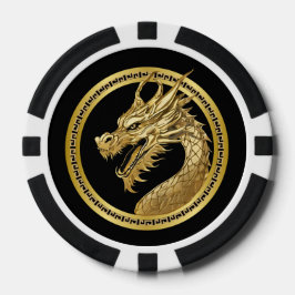 Gold Dragon- Pokerchips