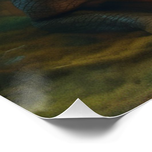 Gold Dragon Poster (Ecke)