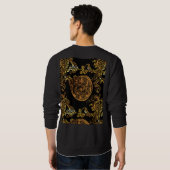 Gold Dragon Sweatshirt (Schwarz voll)