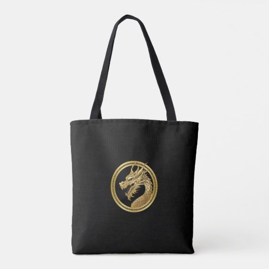 Gold Dragon- Tasche (Rückseite)