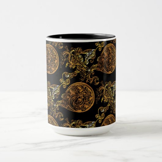 Gold Dragon Tasse (Zentrum)
