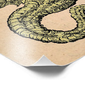 Gold Dragon vs. Silver Snake Fotodruck (Ecke)