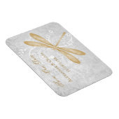 Gold Dragonfly speichert das Date Magnet (Rechte Seite)