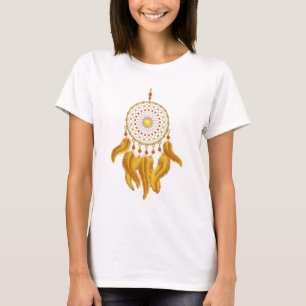 Gold Dream Catcher T-Shirt