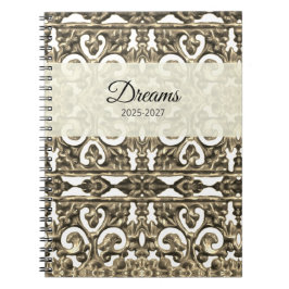 Gold Dream Diary Notizblock