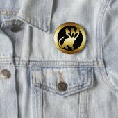 GOLD DREI GING DRACHEN VORAN BUTTON (Beispiel)