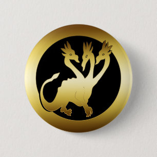 GOLD DREI GING DRACHEN VORAN BUTTON