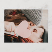 Gold Dust Confetti Kalender Save the Date Foto Ankündigungspostkarte (Rückseite)