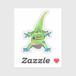 Gold Dust Day Gecko Aufkleber