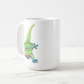 Gold Dust Day Gecko Kaffeetasse (Vorderseite Links)