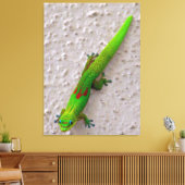 Gold Dust Day Gecko Leinwanddruck (Insitu (Wohnzimmer))