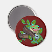 GOLD DUST DAY GECKO MAGNET (Vorderseite/Rückseite)