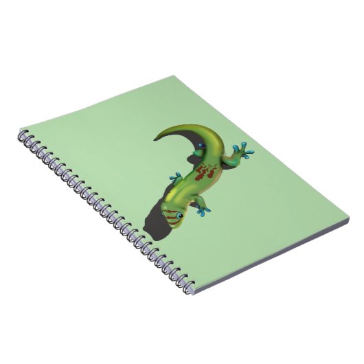 Gold Dust Day Gecko Notizblock (Rechte Seite)
