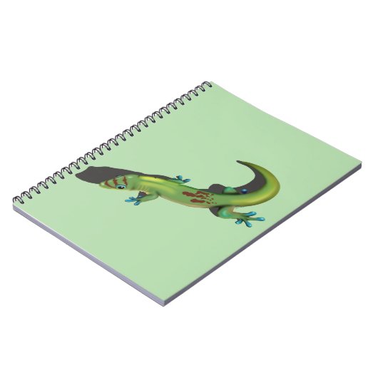 Gold Dust Day Gecko Notizblock (Linke Seite)
