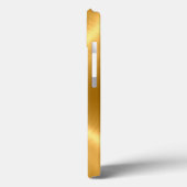 Gold Edelstahlmetall Case-Mate iPhone Hülle (Rückseite / Links)
