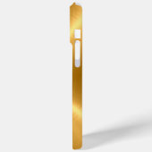 Gold Edelstahlmetall Case-Mate iPhone Hülle (Rückseite / Links)