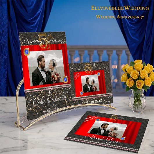 Gold & Edelsteine 5. Hochzeitstag Danke