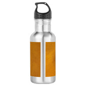 Gold-Effekt Edelstahlflasche (Rückseite)