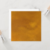 Gold-Effekt Karte (Vorderseite/Rückseite Beispiel)