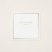 Gold-Effekt-Ohrring (Vorderseite)