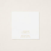 Gold-Effekt-Ohrring (Rückseite)