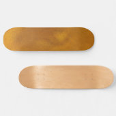Gold-Effekt Skateboard (Horizontal)