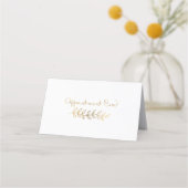 Gold-Effekt-Terminkarte Terminkarte (Vorderseite)