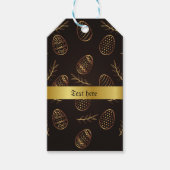 Gold Eggs Oster Geschenkanhänger (Vorderseite)