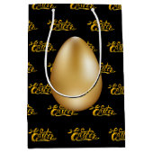 Gold Eggs Oster Mittlere Geschenktüte (Vorderseite)
