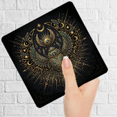 Gold Egyptian Scarab with Ankh Celestial Elements Fliese