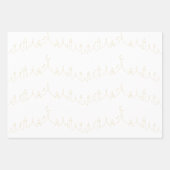 Gold Eid Mubarak Masjid Design Geschenkpapier Set (Vorderseite 2)