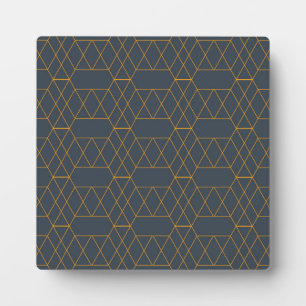 Gold, einfach, modern, cool, trendig geometrisch fotoplatte