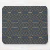 Gold, einfache, moderne, coole, trendy Linien Mousepad (Vorne)