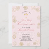 Gold | Einladung des Mädchens (Vorderseite)