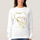 Gold Elegance Sweatshirt (Vorderseite)