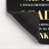 Gold Elegant Boss Wertungswoche Mousepad (Ecke)